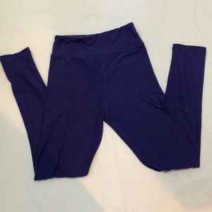 LulaRoe Tween Solid Purple Leggings